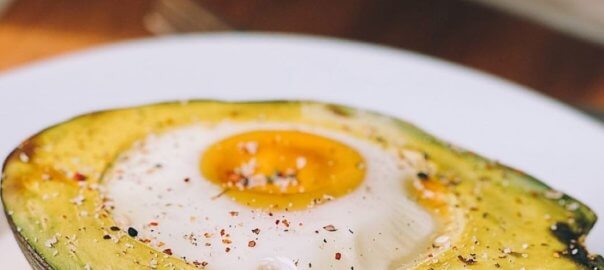 Avocado met ei