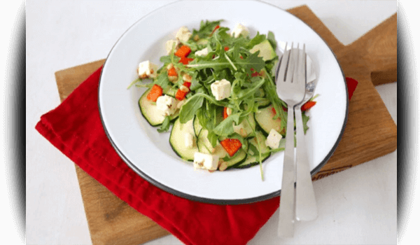 Gegrilde Courgette Salade