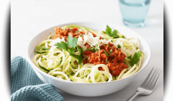 Wokgerecht – Courgette spaghetti