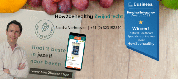 Gezond afvallen Zwijndrecht – Sascha Verhoeven, voedingscoach en leefstijlbegeleider bij How2behealthy