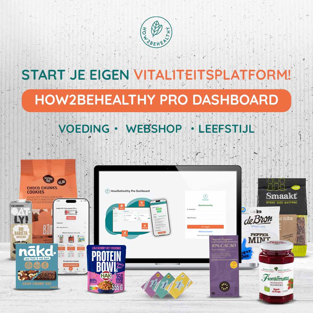 How2behealthy vitaliteitsplatform - SaaS -gezond afvallen