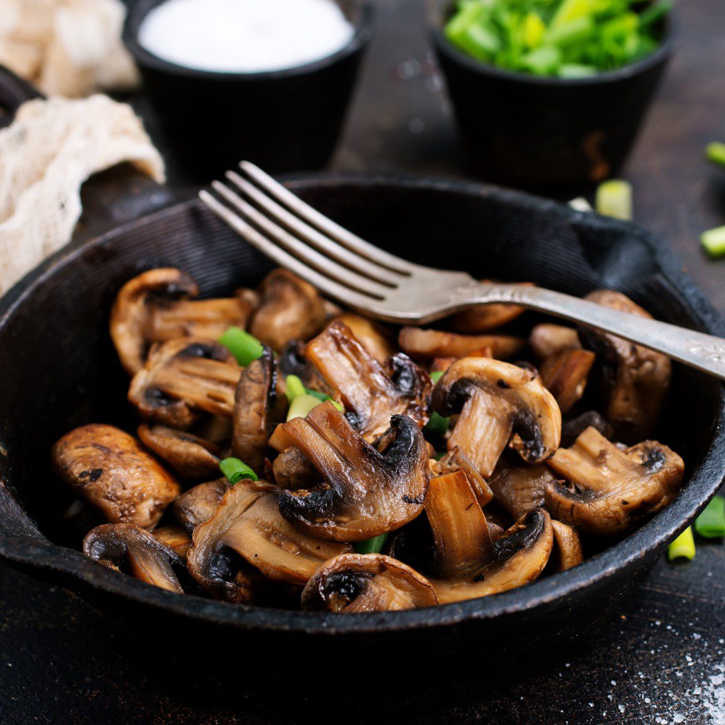 Champignons in miso boter