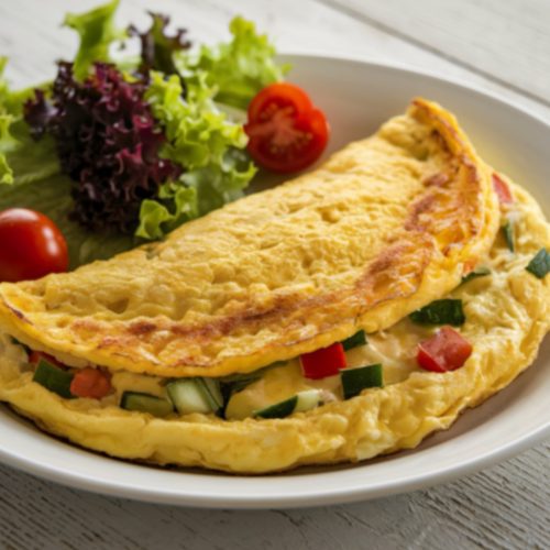 Ratatouille omelet