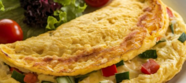 Ratatouille omelet